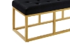 Picture of CARTER 47.2" Velvet Bench (Black)