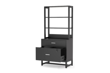 Picture of CONNOR 2-Drawer Docs/Office Cabinet with Shelf (29.5"x61.8"x15.7")
