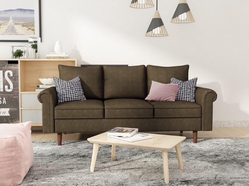 Picture of MAPLEWICK 3+2 Sofa Range (Brown)