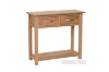 Picture of NEWLAND 2-Drawer Solid Oak Console Table