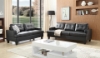 Picture of KNOLLWOOD Air Leather Sofa Range (Black)