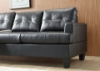 Picture of KNOLLWOOD Air Leather Sofa Range (Black)