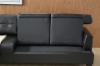 Picture of KNOLLWOOD Air Leather Sofa Range (Black)