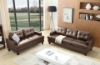 Picture of KNOLLWOOD SOFA SET IN BROWN AIR  LEATHER