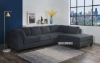 Picture of NEWTON Sectional Sofa (Dark Grey ) - Chaise Facing Left