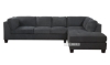 Picture of NEWTON Sectional SOFA *DARK GREY* CHAISE FACING RIGHT