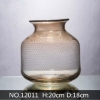 Picture of Medium Gold and Clear Table Vase --#12011