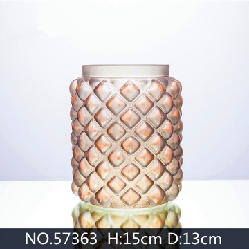 Picture of Brush Gold PINEAPPLE Vase - #57363