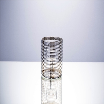 Picture of Large Striped Candle Holder--#10055