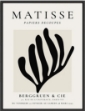 Picture of Coral Silhouette by Henri Matisse - Canvas Print Wall Art Wood Color Framed 80x60