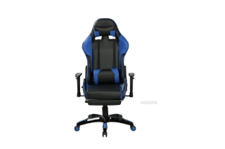 Picture of TREVOR PLUS 0084 Gaming Chair with Footrest - Blue