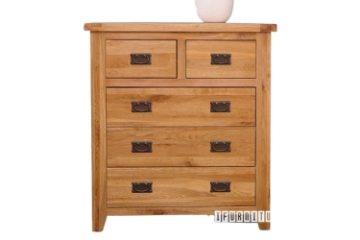 Picture of RIVERLAND Solid Oak 2 Over 3 Chest