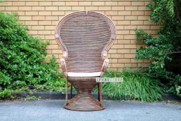 Picture of PEACOCK CHAIR MADE WITH REAL NATURAL RATTAN