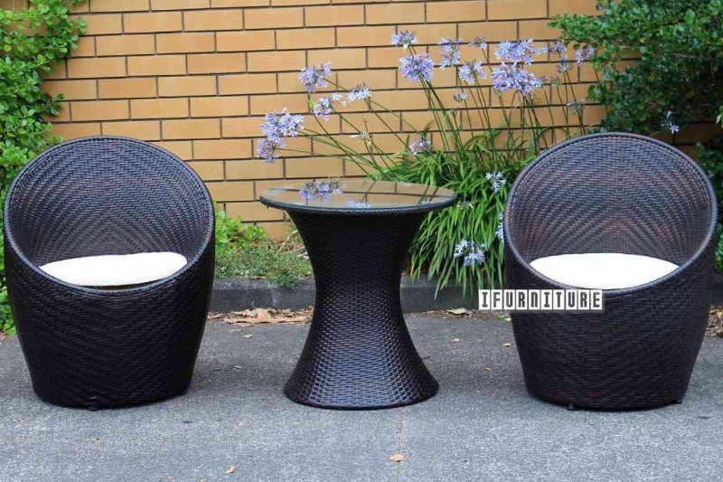 Picture of BIRDNEST RATTAN OUTDOOR 3PC SET