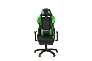 Picture of TREVOR PLUS 0084 Gaming Chair with Footrest - Green