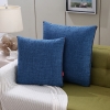 Picture of 2-in-1 Multifunction Throw Pillow & Cotton Blanket/ Quilt *Large Size *Blue