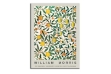 Picture of VINTAGE FLORAL PLANTS IN GREEN LEAVES BY WILLIAM MORRIS - Frameless Canvas Print Wall Art (150cm x 100cm)