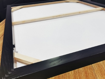 Picture of GOAT ON THE ROCK - Frameless Canvas Print Wall Art (120CMX80CM)