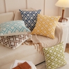 Picture of Geometric jacquard fabric Pillow Cushion with Inner Assorted 45X45cm - Cushion 64129
