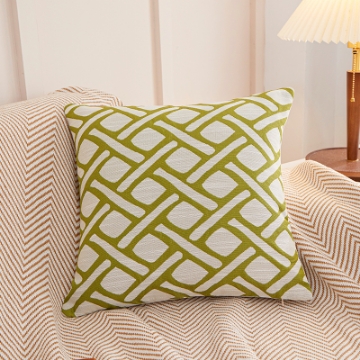 Picture of Geometric jacquard fabric Pillow Cushion with Inner Assorted 45X45cm - Cushion 68810