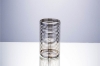 Picture of Large Striped Candle Holder--#10055