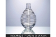 Picture of Medium Gold and Clear BOTTLE Vase - #25026