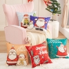 Picture of Christmas Pillow Cushion with Inner Assorted 45x45cm - Cushion 57204 Blue