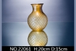 Picture of Small Gold Floral Vase - #22061