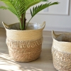 Picture of JUTE Rope Flowerpot/ Plant Basket/ Storage Basket Assorted Sizes - Medium Size 20x20cm