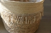 Picture of JUTE Rope Flowerpot/ Plant Basket/ Storage Basket Assorted Sizes - Large Size 25x22cm 