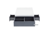 Picture of HANIMONT 120 Coffee Table with LED Lights (Swivel Storage/High Gloss White Top)