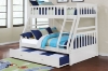 Picture of KEAN Single-Double Bunk Bed (White)