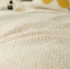 Picture of DAISY FLORAL Style Square Jacquard Cushion with Inner (17.5"x17.5")
