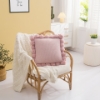Picture of TASSEL HAND-KNITTED Square Cushion with Inner (45cm x 45cm)
