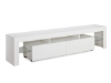 Picture of BLANC 200 LED TV Stand with LED lights (High Gloss White)