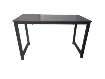 Picture of CLIFFORD COMPUTER DESK *WALNUT TOP + BLACK FRAME