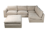 Picture of SKYLAR Feather-Filled Section Modular Fabric Sofa (Sandstone)