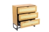 Picture of SAILOR 3-Drawer Chest with Rattan (Oak)