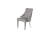 Picture of DARCY Velvet Dining Chair with Stainless Steel Legs (Gray)