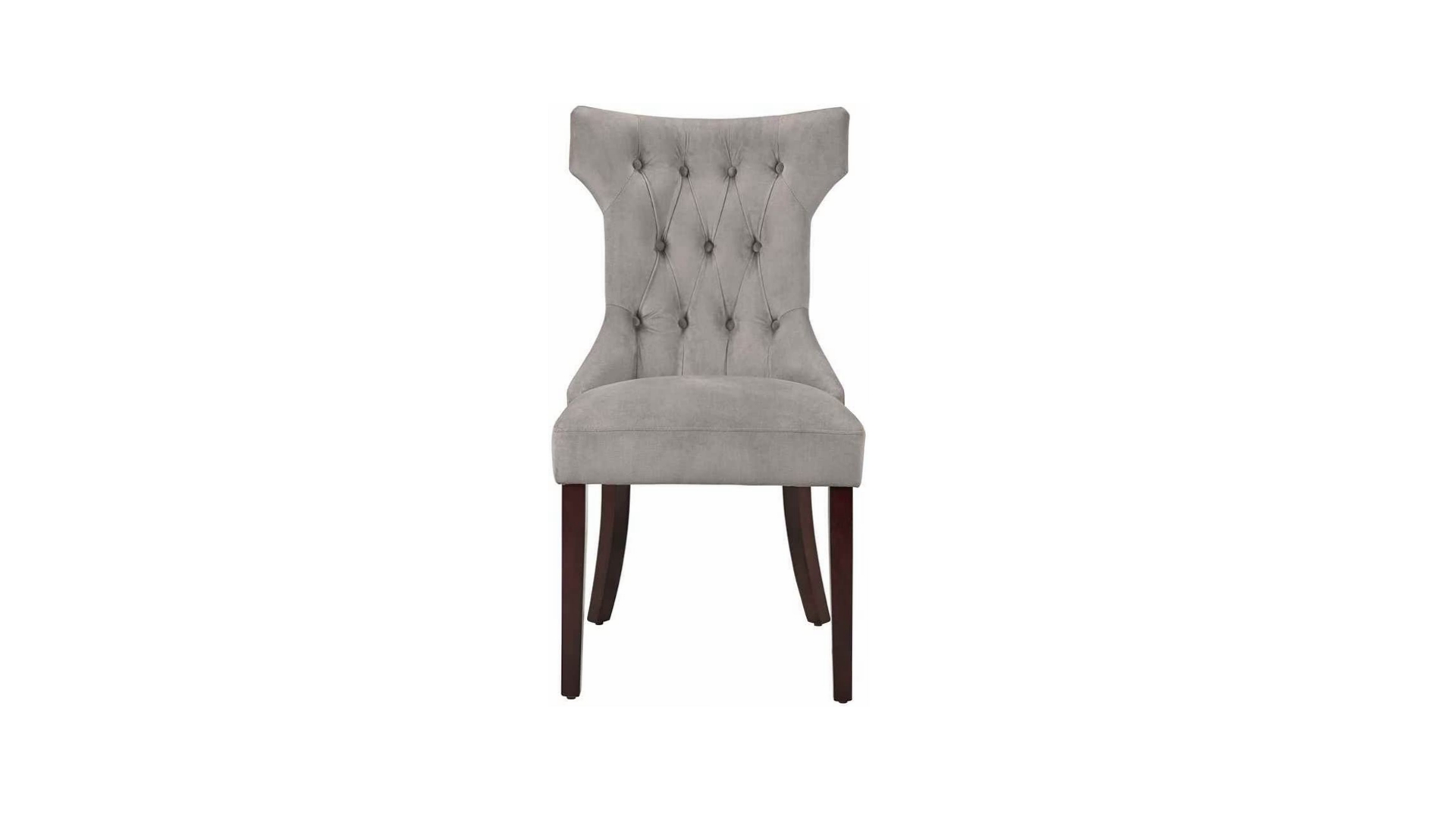 JORDAN Tufted Winged Back Dining Chair (Gray)iFurnitureThe largest
