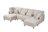 Picture of BRAYLAND SECTIONAL MODULAR FABRIC SOFA (BEIGE)