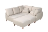 Picture of BRAYLAND SECTIONAL MODULAR FABRIC SOFA (BEIGE)