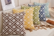 Picture of GEOMETRIC JACQUARD Fabric Pillow Cushion with Inner Assorted 45x45cm