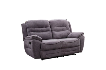 Picture of NAPOLI Manual Reclining Loveseat (Grey)