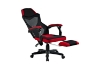 Picture of STATEN Mesh Gaming Chair with Footrest (Red)