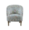 Picture of ELLA PEACOCK RUG-PRINTED ACCENT CHAIR