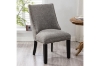 Picture of AMALA Grey Dining  Chair (Black Legs)