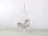 Picture of ALBURY RATTAN HANGING EGG CHAIR (WHITE) 