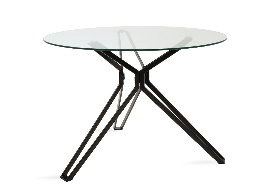 BRETTA Round Glass table -iFurniture-The largest furniture store in ...