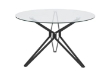 Picture of BRETTA D43.3" Round Glass table 